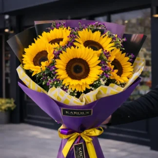 Ramo de girasoles