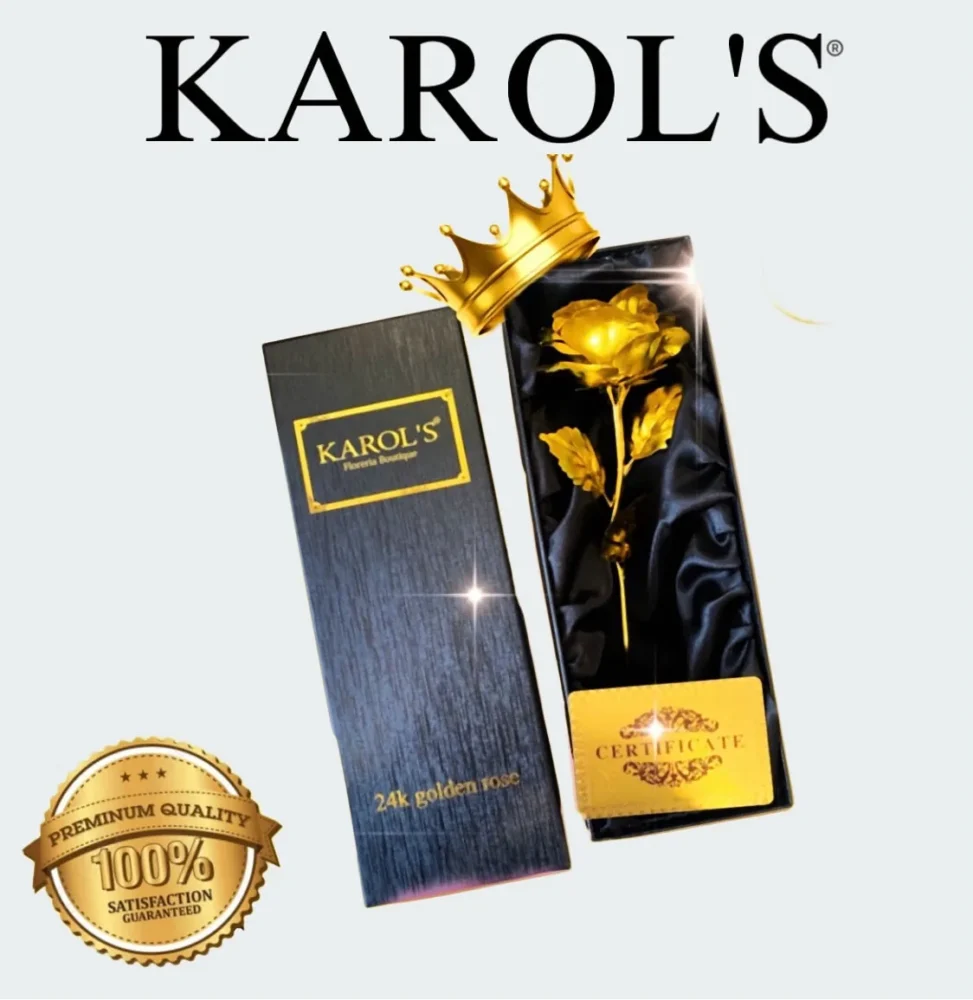 24 kilates Golden Rose
