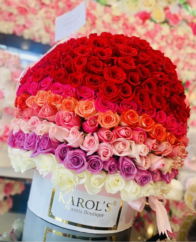 Box Karols 500 rosas