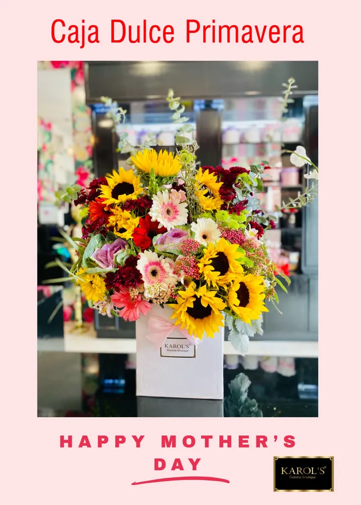 Caja dulce primavera