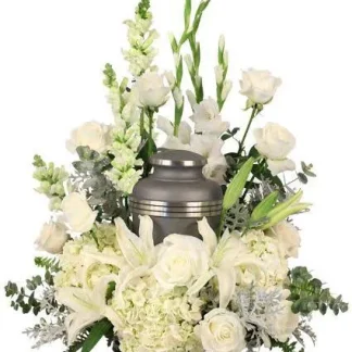 Flores urna de cenizas