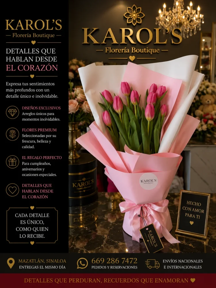 Bouqueth tulipan