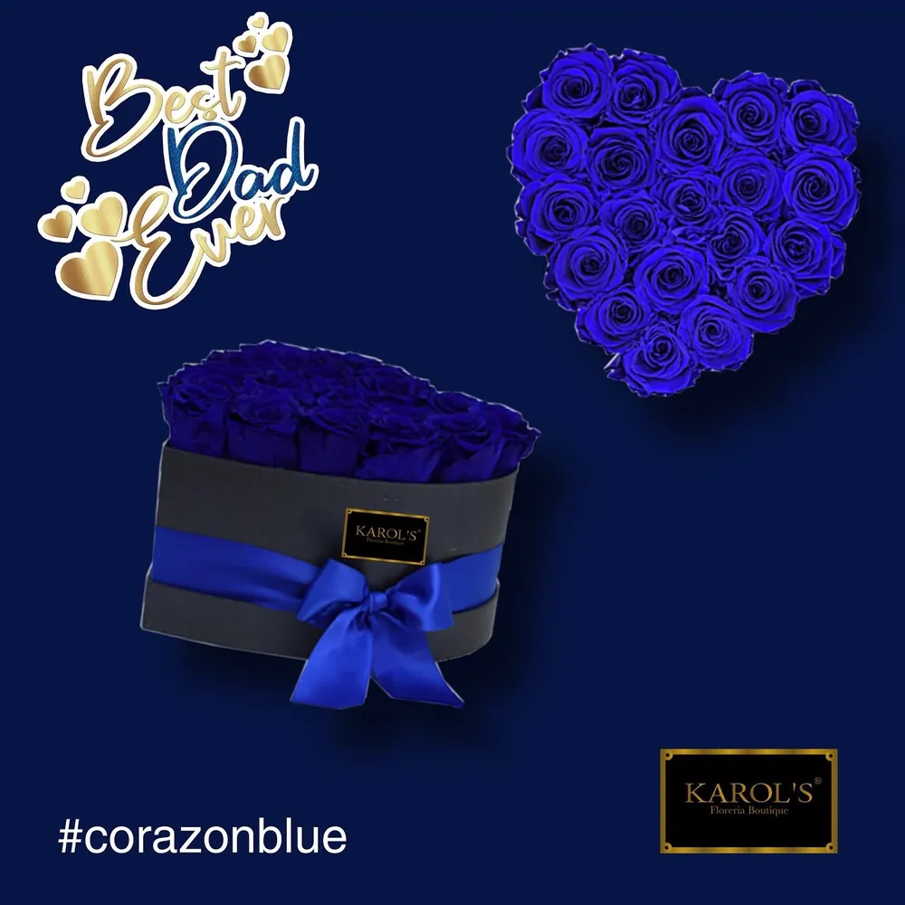 Corazon blue