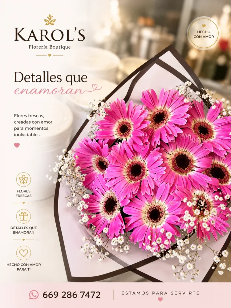 GERBERAS Y GIRASOLES