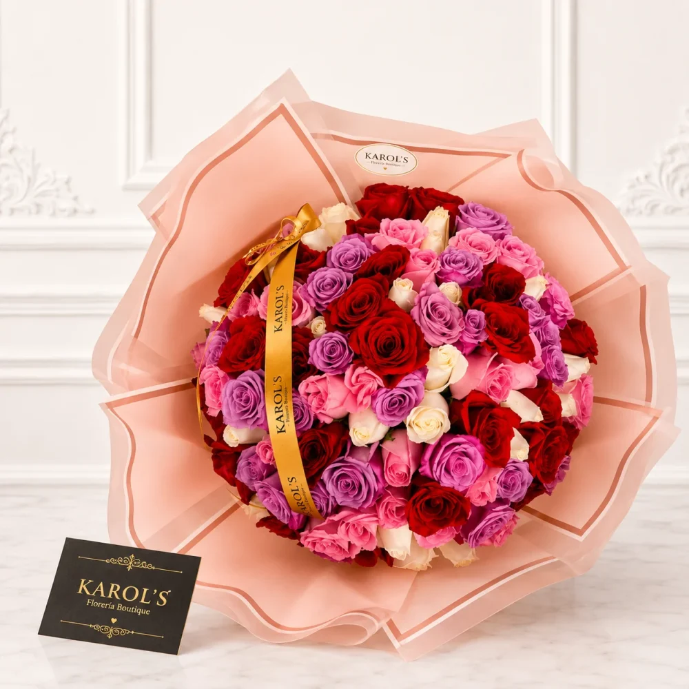 100 rosas Surtido