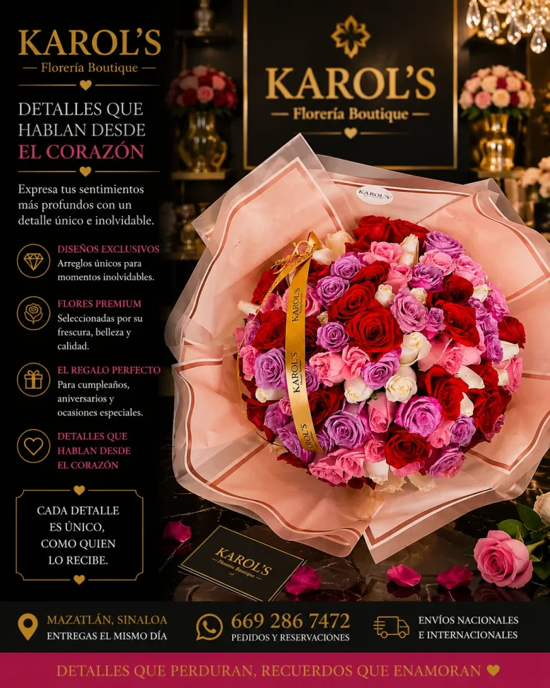 100 rosas Surtido