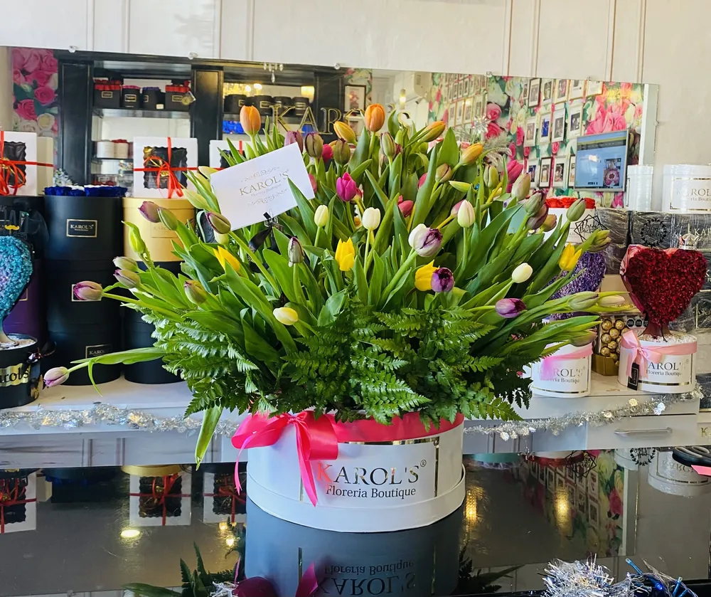 100 tulipanes 🌷