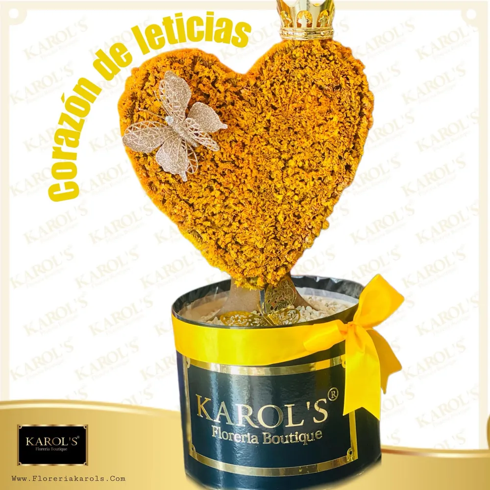 Corazón amarillo 💛