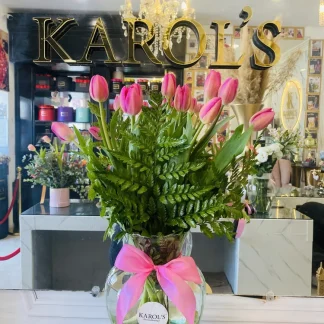 Jarro 10 tulipanes 🌷