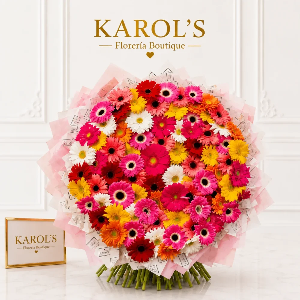 100 GERBERAS