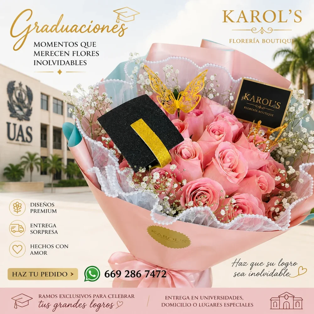 24 rosas Graduación