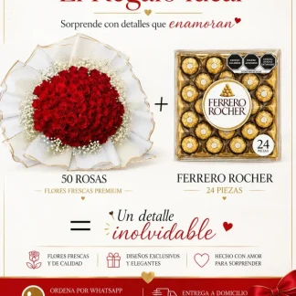 El regalo ideal 🌹🍫