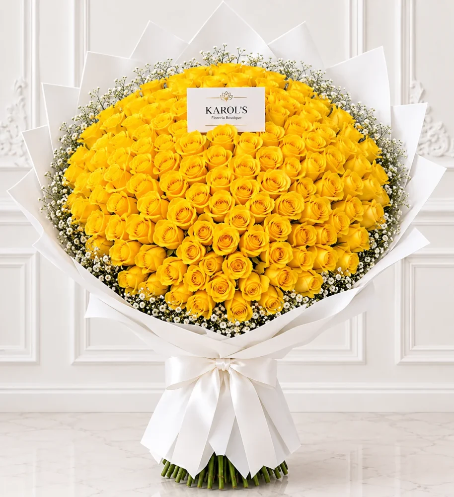 100 Rosas Amarillas