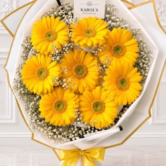 Gerberas amarillas